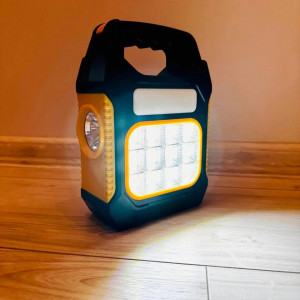 Lanterna multifunctionala JY978, panou solar, USB, 10W