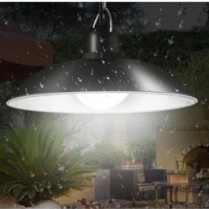 PACHET 2 X LAMPA SOLARA CU ABAJUR CU TELECOMANDA