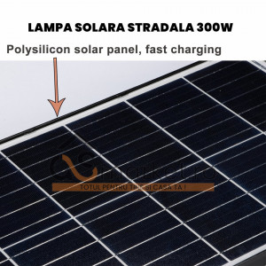 PACHET 2X LAMPA SOLARA STRADALA DUBLA 300W