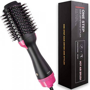 Perie fixa 3in1 cu Aer Cald, 1000 W, One Step 3 in 1