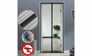 1+1 GRATIS PERDEA PLASA ANTI-INSECTE CU MAGNET