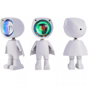 LAMPA AMBIENTALA ASTRONAUT CU ACUMULATOR - SUNSET