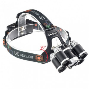 LANTERNA - DE CAP 5 LED CU ZOOM FRONTAL