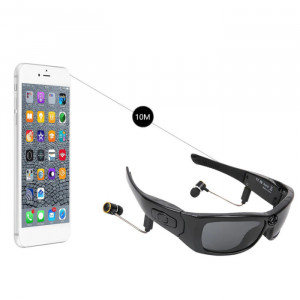 OCHELARI DE SOARE CU CAMERA SI CASTI WIRELESS, SC6000, HD 1080P