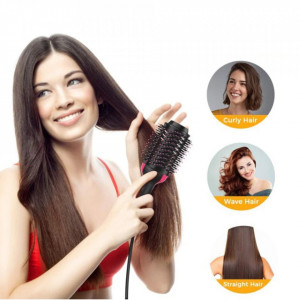 Perie fixa 3in1 cu Aer Cald, 1000 W, One Step 3 in 1