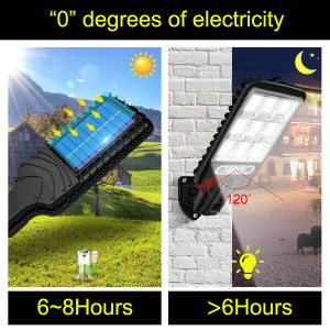 Set 8 x Lampi Solare de Perete 50w cu Senzor de Miscare