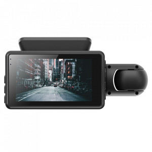 Camera tripla auto CTC G60, 3”, Full HD, inregistrare automata