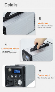 INVERTOR ACUMULATOR SI PRIZA 220V 300W CU INCARCARE SOLARA