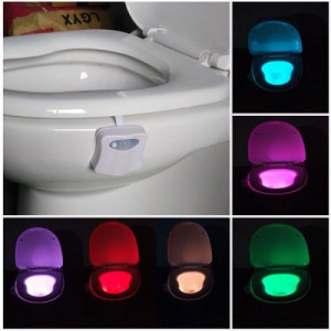 LED PENTRU WC CU SENZOR DE MISCARE