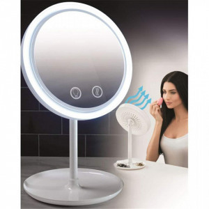 OGLINDA MAKE-UP CU VENTILATOR SI LED