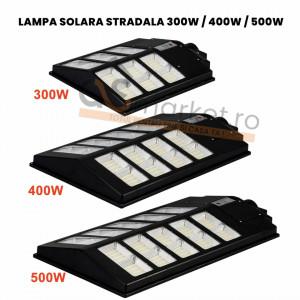 PACHET 2X LAMPA SOLARA STRADALA DUBLA 300W