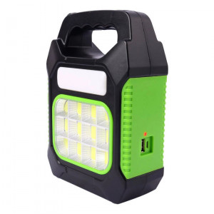 Lanterna multifunctionala JY978, panou solar, USB, 10W
