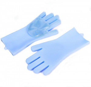 MANUSI DIN SILICON PENTRU SPALAT VASE