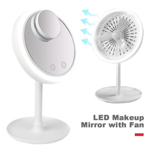 OGLINDA MAKE-UP CU VENTILATOR SI LED