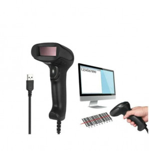 SCANNER CODURI DE BARE CU CABLU USB