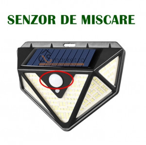 SET 8 LAMPI SOLARE PREMIUM 166 LED