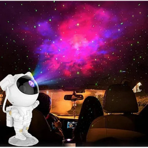 Lampa LED cu proiector Galaxy Astronaut Starry Sky