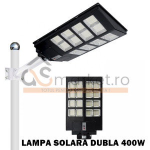 LAMPA SOLARA STRADALA DUBLA 500W
