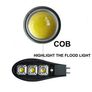 Lampa stradala cu incarcare solara, 90 LED COB