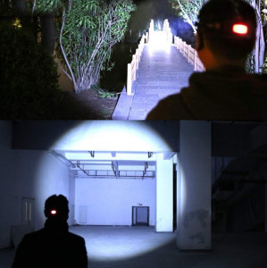 LANTERNA - DE CAP 5 LED CU ZOOM FRONTAL