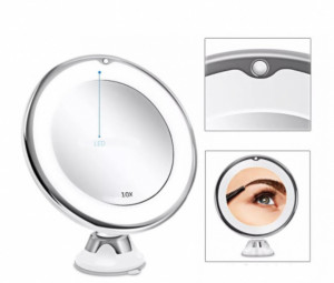 OGLINDA MAKEUP CU LED ROTUNDA