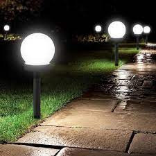 PACHET 4 LAMPI SOLARE PENTRU GRADINA TIP GLOB