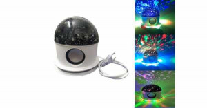PROIECTOR SOLAR CU BOXA BLUETOOTH