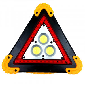 TRIUNGHI SOS CU 3 LED COB