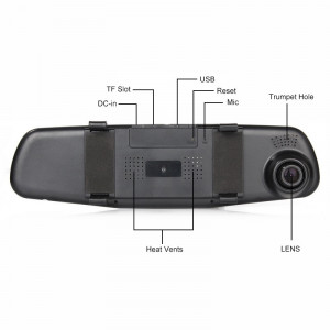OGLINDA AUTO CAMERA FATA-SPATE