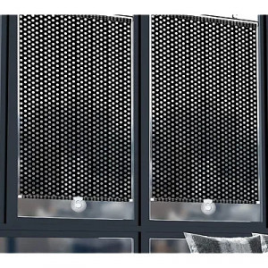 Parasolar auto cu ventuze retractabil negru 68 cm x 125 cm