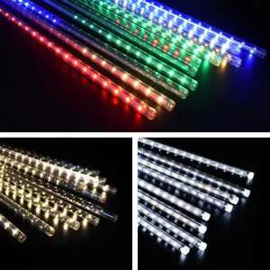 SET 8 TURTURI CU LED 50 cm - EFECT PLOAIE