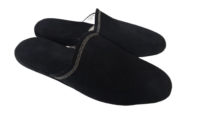 Pantofole uomo in pelle - Italia
