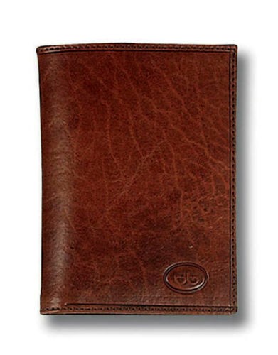 Portafoglio Verticale Uomo In Vera Pelle Cuoio Portacarte E Portamonete Resistente - Foto 2