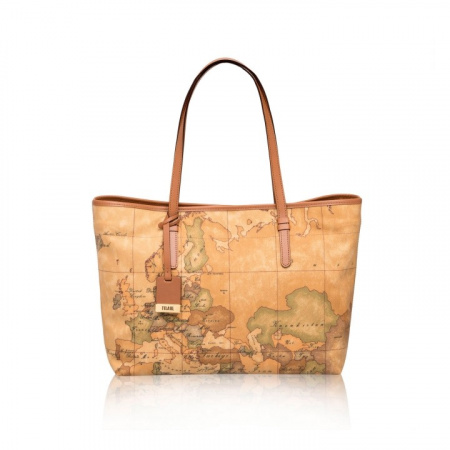 BORSA DONNA SHOPPING GRANDE A SPALLA ALVIERO MARTINI PRIMA CLASSE