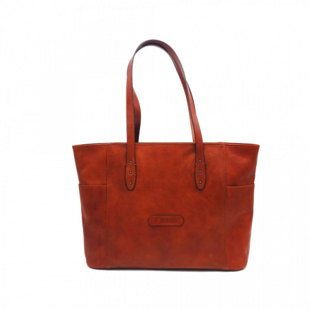 Borsa Vera Pelle donna a spalla grande shopper made in Italy