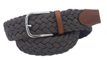 CINTURA UOMO 3,5 CM INTRECCIATA IN COTONE ORIONE BELTS ARTIGIANALE MADE IN ITALY