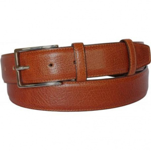 CINTURA UOMO 3,5 CM IN PELLE STAMPA BUFALO ORIONE BELTS ARTIGIANALE MADE IN ITALY