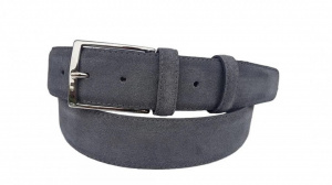 CINTURA UOMO 4 CM IN CAMOSCIO ORIONE BELTS ARTIGIANALE MADE IN ITALY