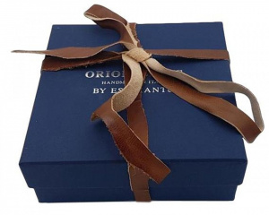 CINTURA UOMO 4 CM IN CUOIO ABRASIVATO CON BORCHIE ORIONE BELTS ARTIGIANALE MADE IN ITALY