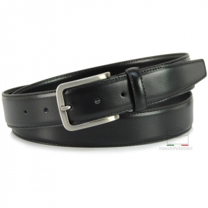 CINTURA UOMO IN PELLE 3,5 CM ADPEL ARTIGIANALE MADE IN ITALY