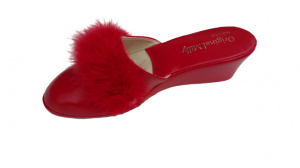 ELEGANTE PANTOFOLA DONNA MILLY ARTIGIANALE MADE IN ITALY