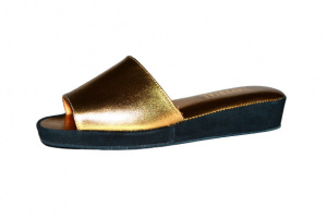 ESCLUSIVE PANTOFOLE DONNA IN PELLE IMPERIAL MADE IN ITALY