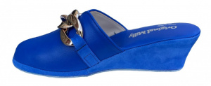 PANTOFOLA DONNA MILLY IN PELLE ARTIGIANALE MADE IN ITALY