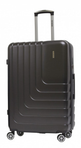 TROLLEY GRANDE RIGIDO 4 RUOTE RAVIZZONI LINEA TITANIO ESPANDIBILE