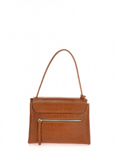 BORSA DONNA A SPALLA IN PELLE STAMPA COCCODRILLO MONTINI FABIANA SMALL MADE IN ITALY