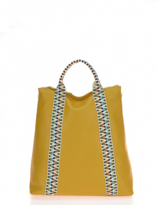 BORSA DONNA CON MANICI IN TESSUTO MULTICOLOR MONTINI GHITA MADE IN ITALY