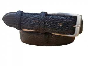CINTURA UOMO 4 CM IN IGUANA ORIONE BELTS ARTIGIANALE MADE IN ITALY