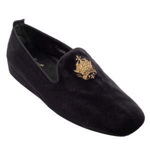ESCLUSIVE PANTOFOLE UOMO IN VELLUTO AL BAGATT MADE IN ITALY