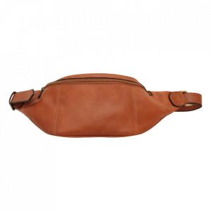 MARSUPIO IN PELLE MODELLO 2 TASCHE OLD ANGLER FIRENZE