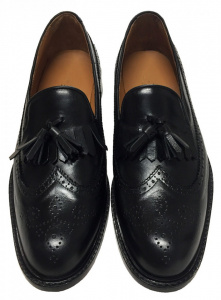 MOCASSINI UOMO IN PELLE GAROFALO GIANBATTISTA ARTIGIANALI MADE IN ITALY
